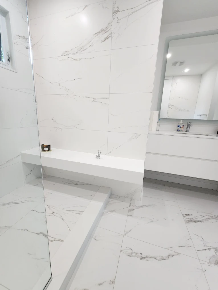 Subway Tile Shower Niche